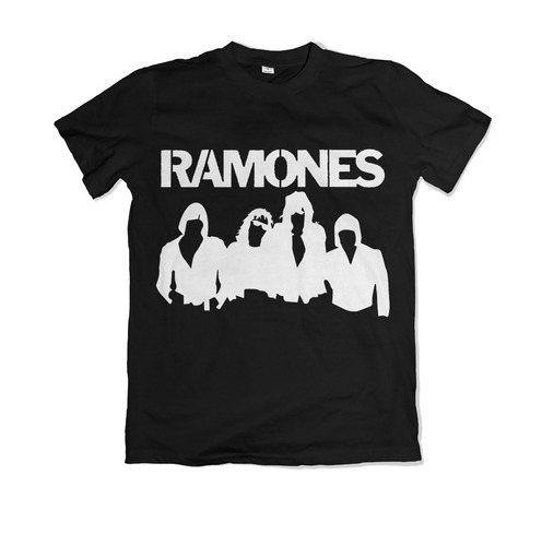 Remera Ramones Punk Rock Musica Hombre Mujer 100% Algodón