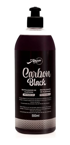 Revitalizador De Plasticos Externos Carbon Black Jaça Restau