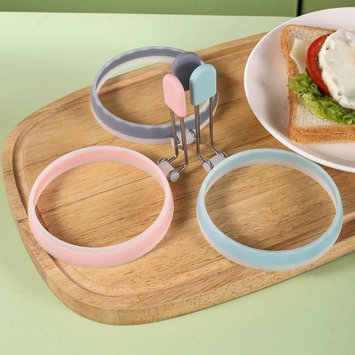 Anel De Ovo De Silicone Redondo Ovo Anel De Café Da Laranja