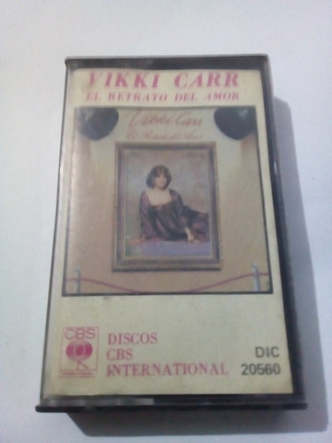 Cassette De Vikki Carr El Retrato Del Amor (801