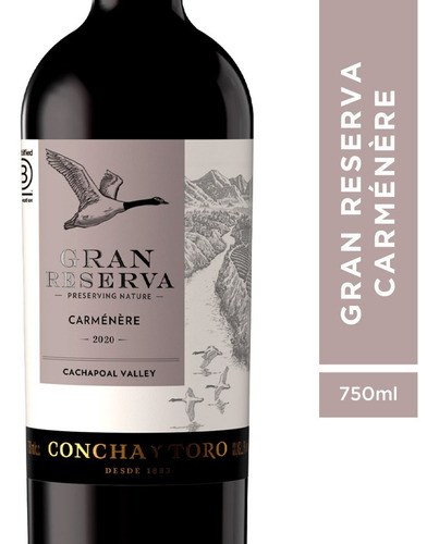 Vino Tinto Gran Reserva Carmenere 750 Ml