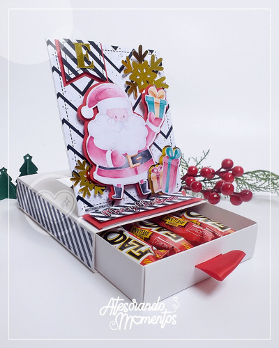 Caja Choco Slider - Regalo De 4 Chocolates