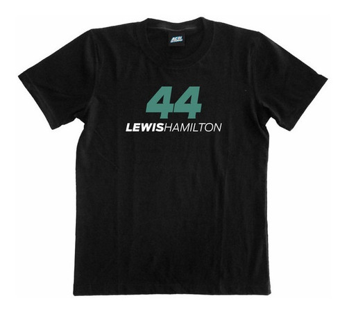 Remera F1 Eco Mercedes 2021 - Lewis Hamilton 9xl