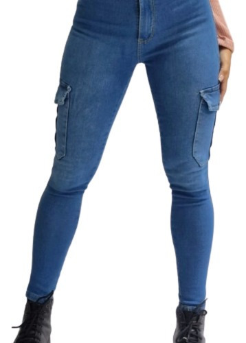 Jogger De Mujer Pantalón De Jeans Elastizado 