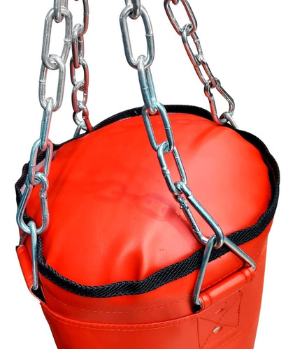 Imagen 1 de 3 de Bolsa De Boxeo 90 Cm Reforzada Box Con Relleno Y Cadena