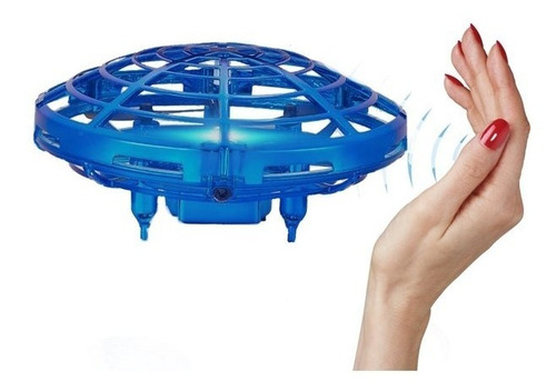 Imagen 4 de 10 de Drone Inducción Levitación Mini Control Gestual 360 Led