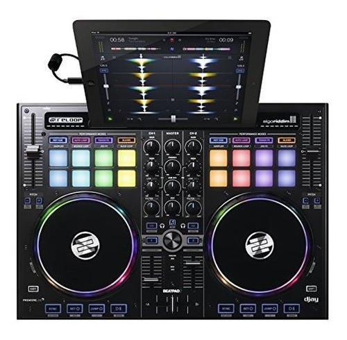 Controlador Dj Reloop Beatpad-2 Multi-sensorial -negro