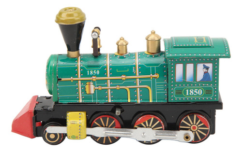 Nuevo Juguetes De Locomotora Clockwork De Metal Hojalatado