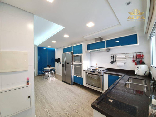 Imagem 27 de 30 de Apartamento De Frente Para O Mar Na Praia Da Enseada Com 4 Dormitórios, Varanda Gourmet, Prédio Com Lazer E 3 Vagas, Guarujá. - Ap1499