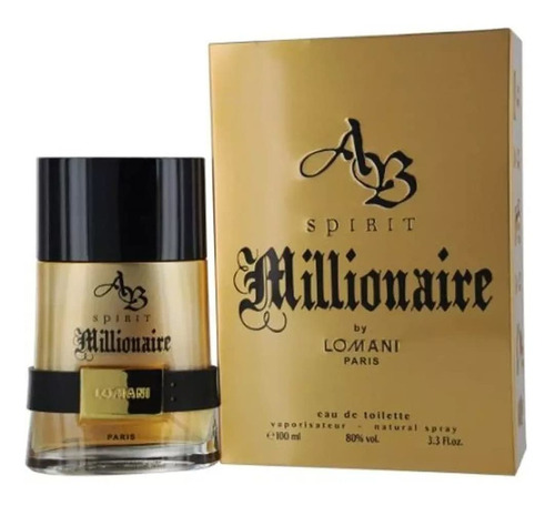 Lomani Ab Spirit Millionaire Edt 100ml Silk Perfumes Ofertas