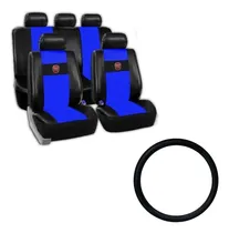 Comprar Funda Cubre Asiento Azul Cuerina Para Fiorino Y Cubre Vol