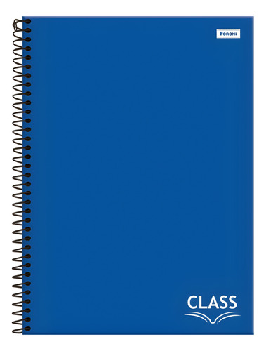 Caderno Escolar Class Universitario Class 1 Materia Cores