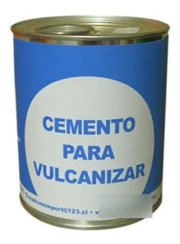 Cemento De Vulcanizar Negro 1 Litro - Genérico