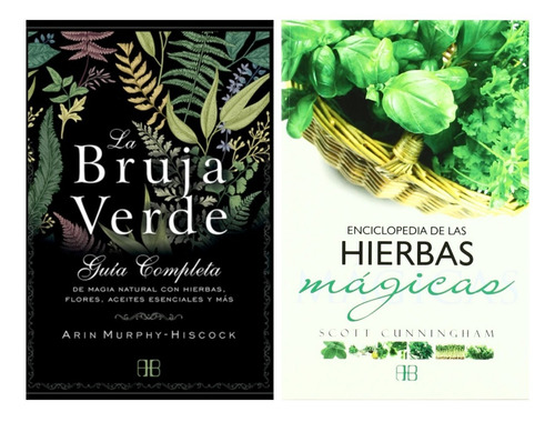 Pack Bruja Verde + Enciclopedia Hierbas Magicas - 2 Libros