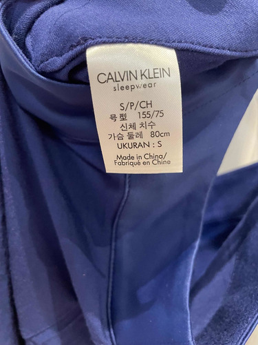 Remera Calvin Klein Sleepwear Mujer Importada Con Etiqueta | Envío gratis