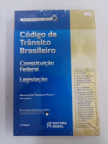 Código De Trânsito Brasileiro - Constitucional Federal E Leg