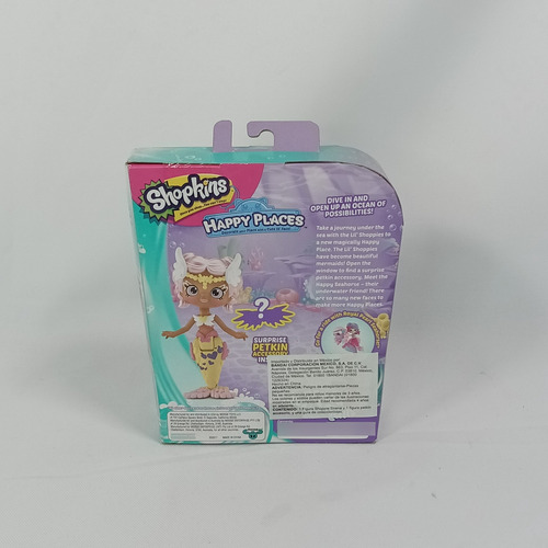 Figura Shopkins Happy Places Wingona Mermaid (Usado)