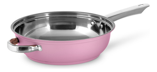 Batería De Cocina Sofía Pink Color Rosa 22 Piezas