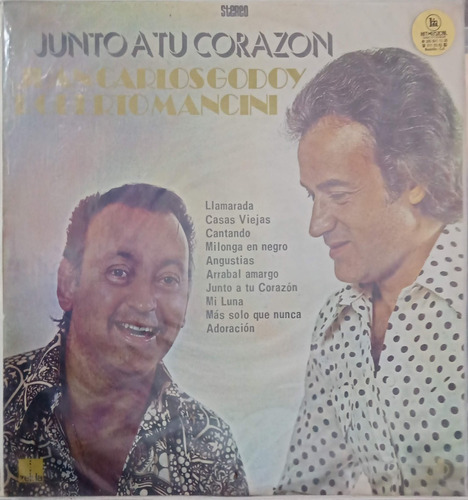 Juan Carlos Godoy Y Roberto Mancini - Junto A Tu Corazón