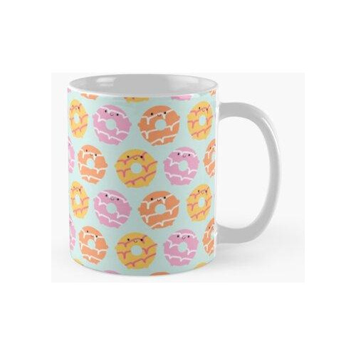 Taza Kawaii Party Anillos Biscuits Calidad Premium