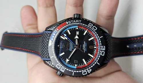 Reloj Compat/ Seamaster Planet Ocean 600 Autom Opc Full/ Set Negro O Rojo O Gris Combinados Negro /azul Rojo O Naranja Y Plata Negro O Blanco O Gris