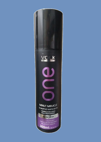 Shampoo Matizador One Minut Miracle 300ml S/sal - Volk