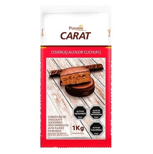 Cobertura De Chocolate Monedas Alfajor-cuchufli Carat 1kg