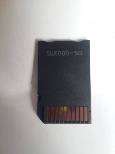 Imagen 2 de 3 de Adaptador De Micro Sd A Memory Stick Pro Duo Para Psp Sony