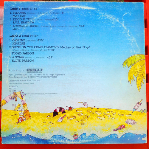 Lote Spaghetti 4 Vinilos Lp Buelax 1985 Impecables Gapul Estándar