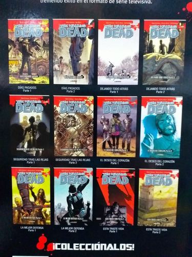 Walking Dead, 12 Tomos. 1ra Colección Envio Gratis