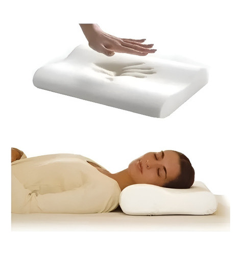 Almohada Viscoelastica Memory Foam Ergonomica - Comoda Para 