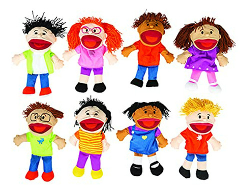 Fun Express  muñecos De Felpa Happy Kids Colección Multiét