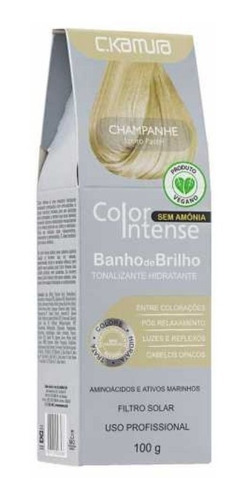 Tonalizante Color Intense C. Kamura Champanhe 100g