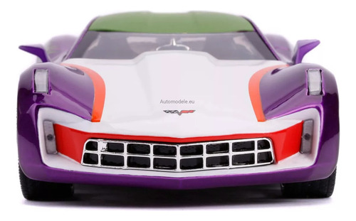 2009 Chevy Corvette Stringray The Joker Jada 1:24 C/figura