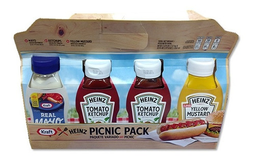 Salsas Picnic Pack X 4 Unidades Tomate Ma - g a $32