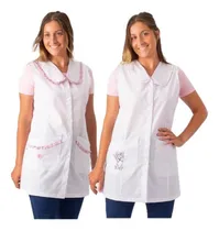 Comprar Guardapolvos Maestras \u002F Docentes  Entallados T5\u002F6 Por Pedido