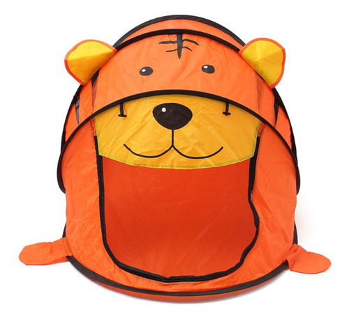 Casita Carpa Infantil Niños Plegable Pop Up Tigre Mt08987