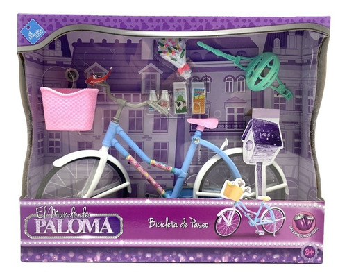 Paloma Bicicleta De Paseo El Duende Azul Art 7301 Loonytoys