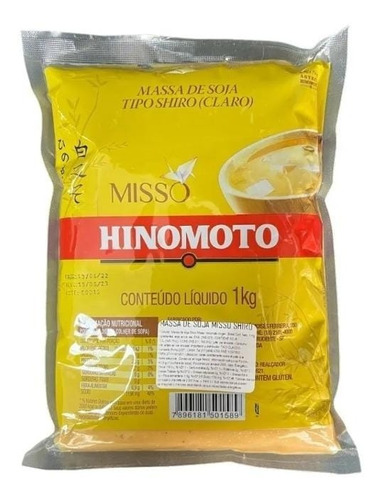 Miso Blanco - Hinomoto - 1 Kg, Origen Brasil.