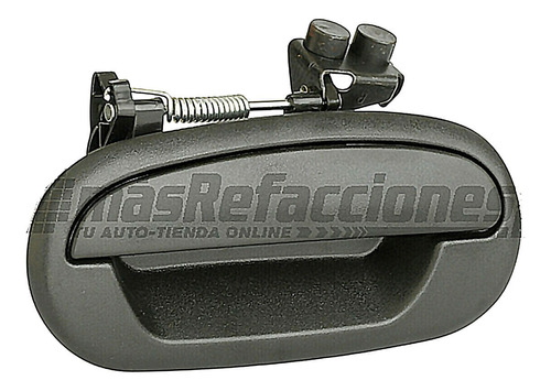 Manija Exterior Trasera Negra Ford F-150 97-07