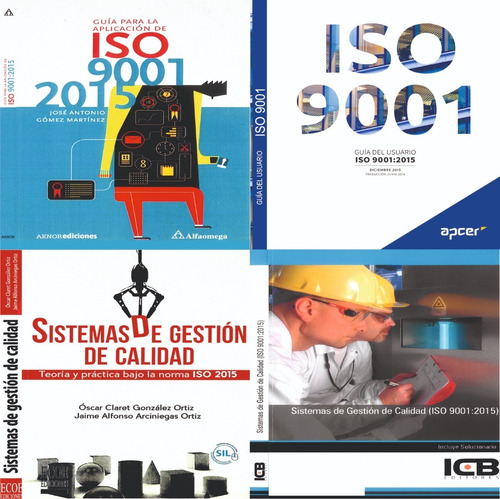 Pack De Libros Iso 9001-20015