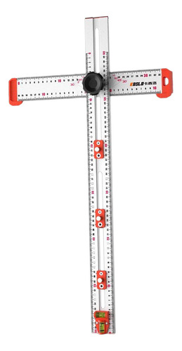 Regla De Medición Cuadrada En T 3 Controles Deslizantes