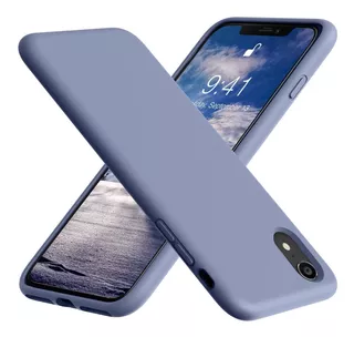 Funda Protectora Vooii Para iPhone XR (gris Lavanda)