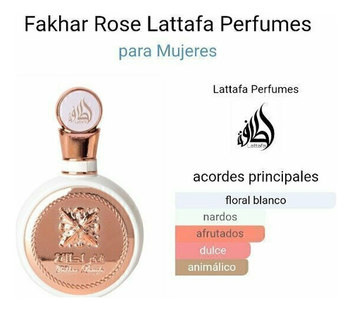 Perfume Fakhar Rose Edp 100ml - Lattafa