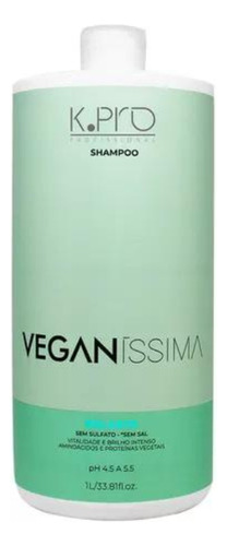 Kpro - Kit Veganíssima Shampoo Balance + Condicionador 1l