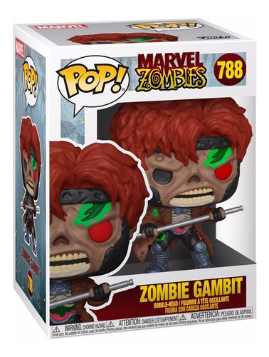 X Men Gambito Zombie Funko Pop Marvel Zombies Comics Cf