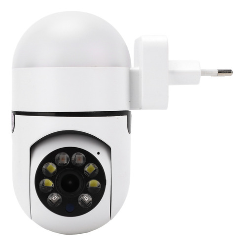 Cámara Wifi, Visión Nocturna Inalámbrica, 360°, 2 Mp, Led De