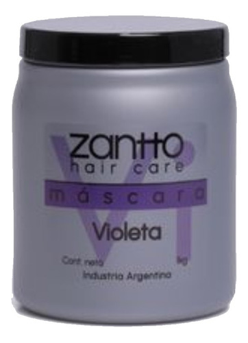 Mascara Matizadora Violeta 1kg Zantto