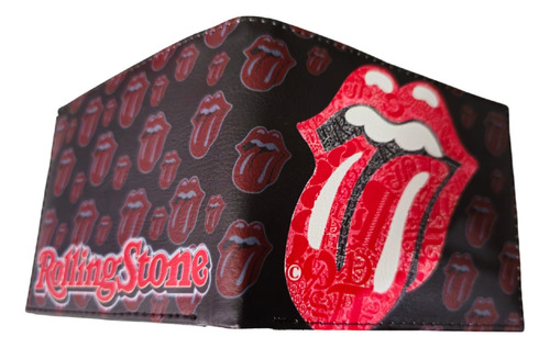 Billetera De Cuerina Rolling Stones - Eternia Store
