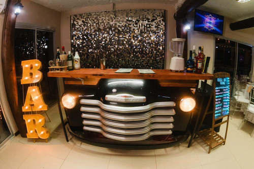 Barra Móvil Tragos Y Licuados